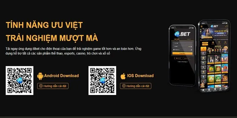 Mã QR tải app I9bet về di động nhanh chóng